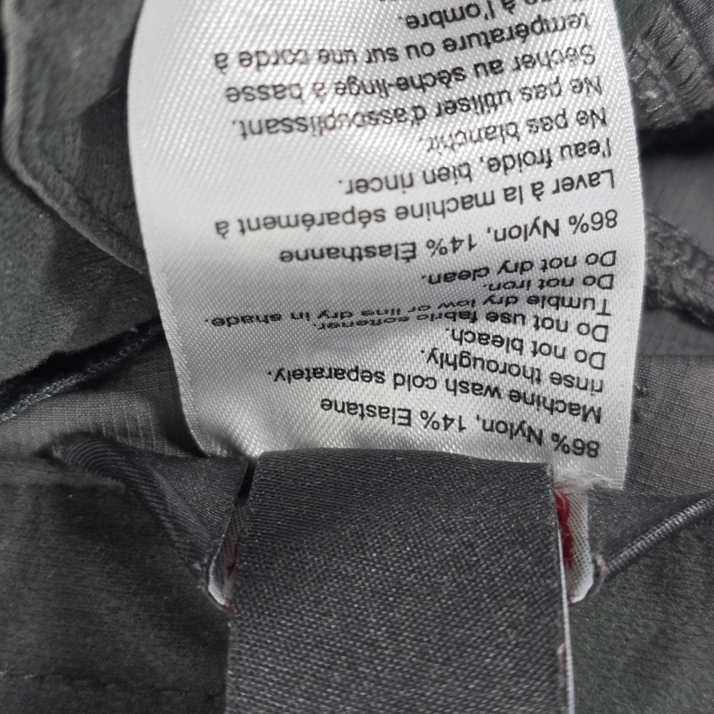 Outdoor‎ Research Womens Hiking Pants Gray Size 4 Cargo Zip Pocket Trekking - Picture 9 of 11